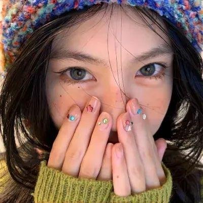 头发松散